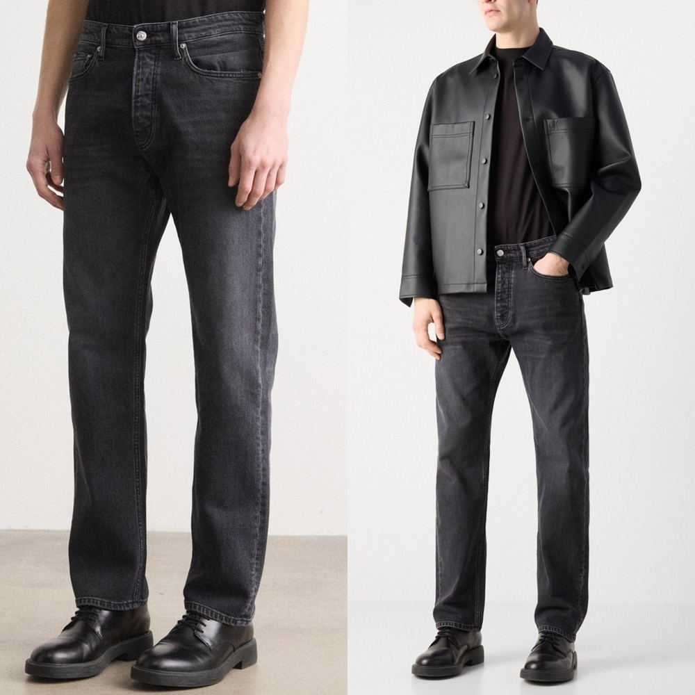 Calvin Klein Denim Jeans Standard Straight - Picture 2 of 10